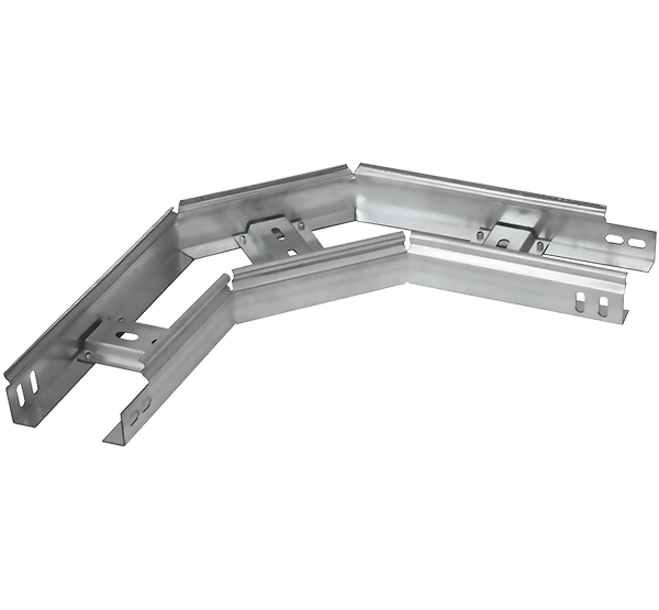 Угол горизонтальный лестничный 90' YGL90*300*50*1,5 RAL