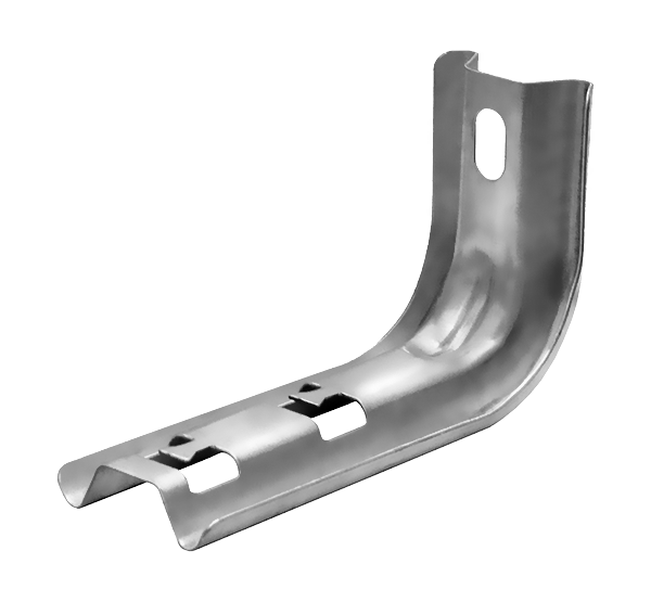 Омега подвес настенный безвинтовой OPNBV100 INOX