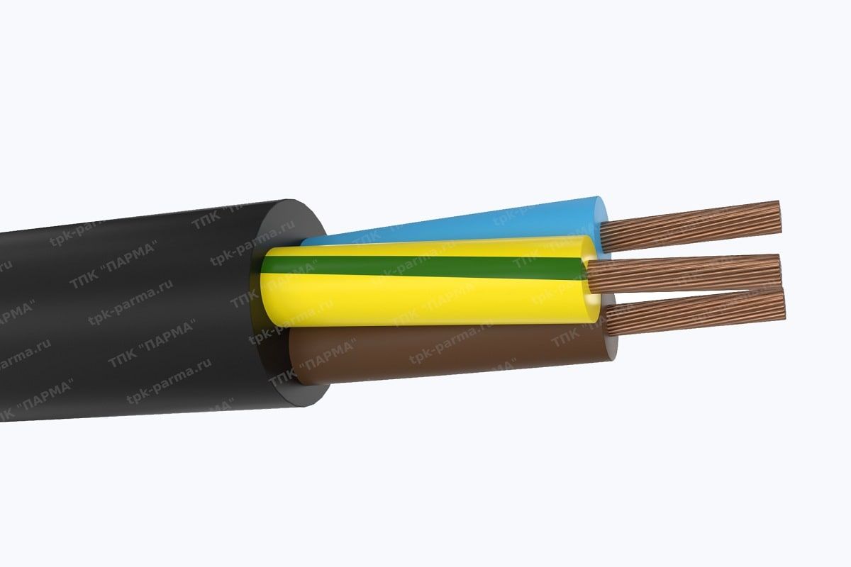 Фотография провода Кабель ПРС 3х0,75