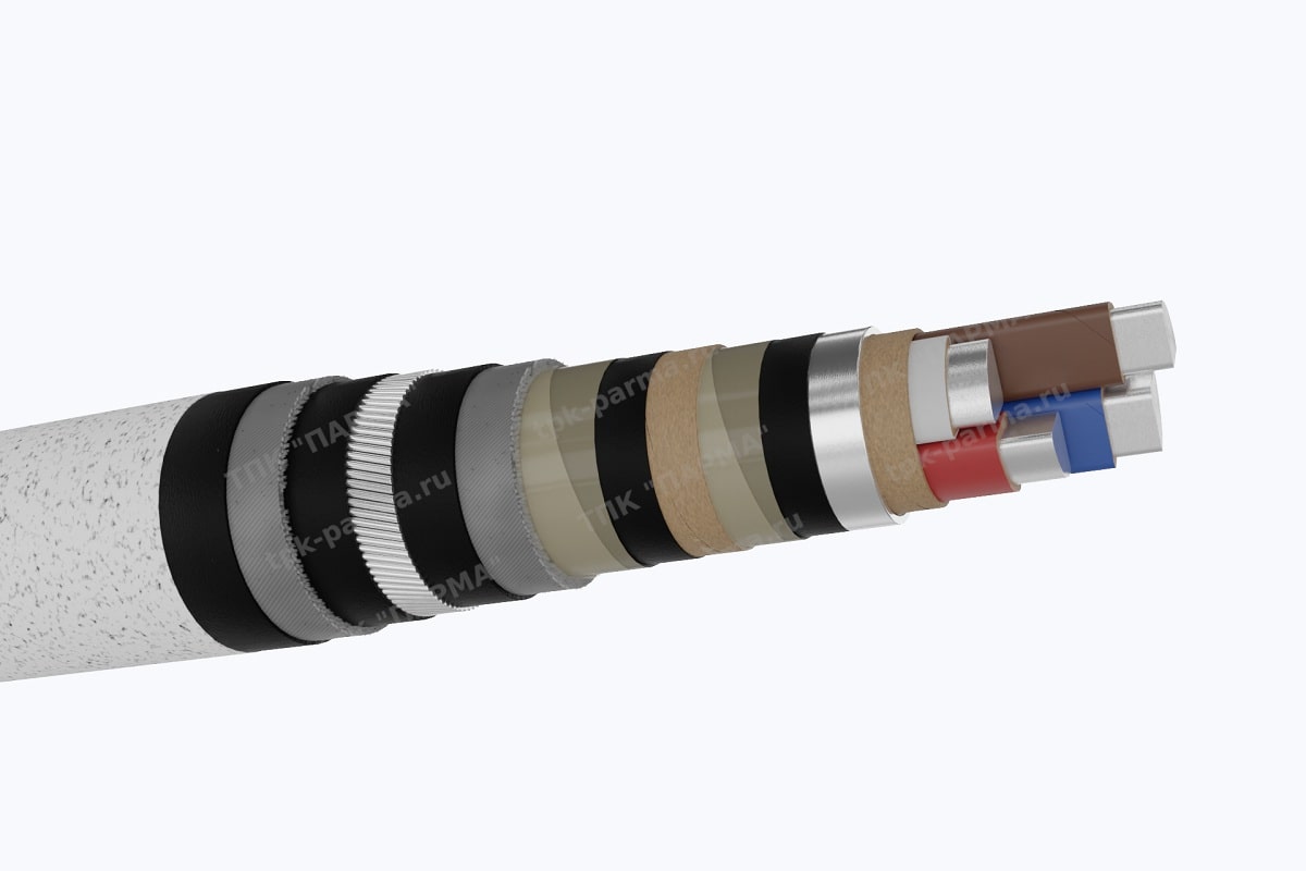 Фотография провода Кабель АСП2л 3х16 - 1кВ