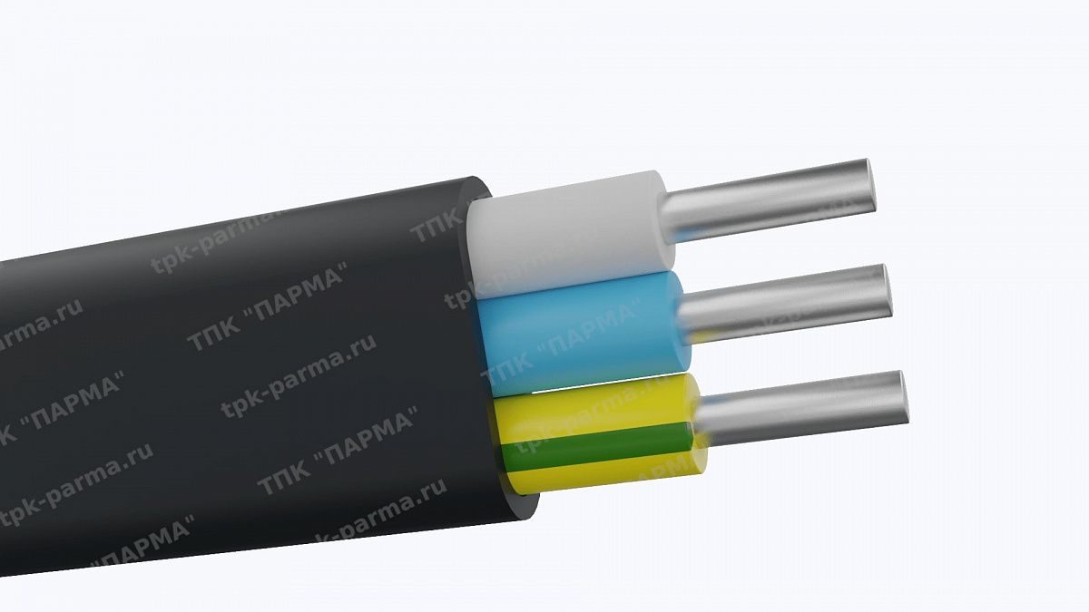 Фотография провода Кабель АВВГнг(A)-LS-П 3х2,5