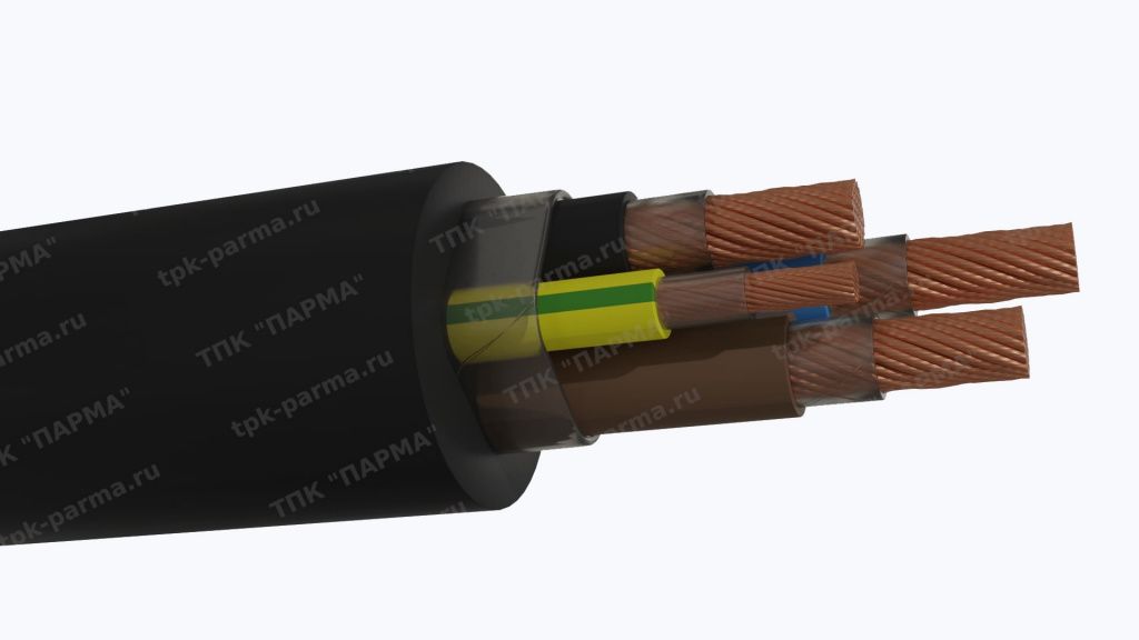 Фотография провода Кабель КГТП 3х120