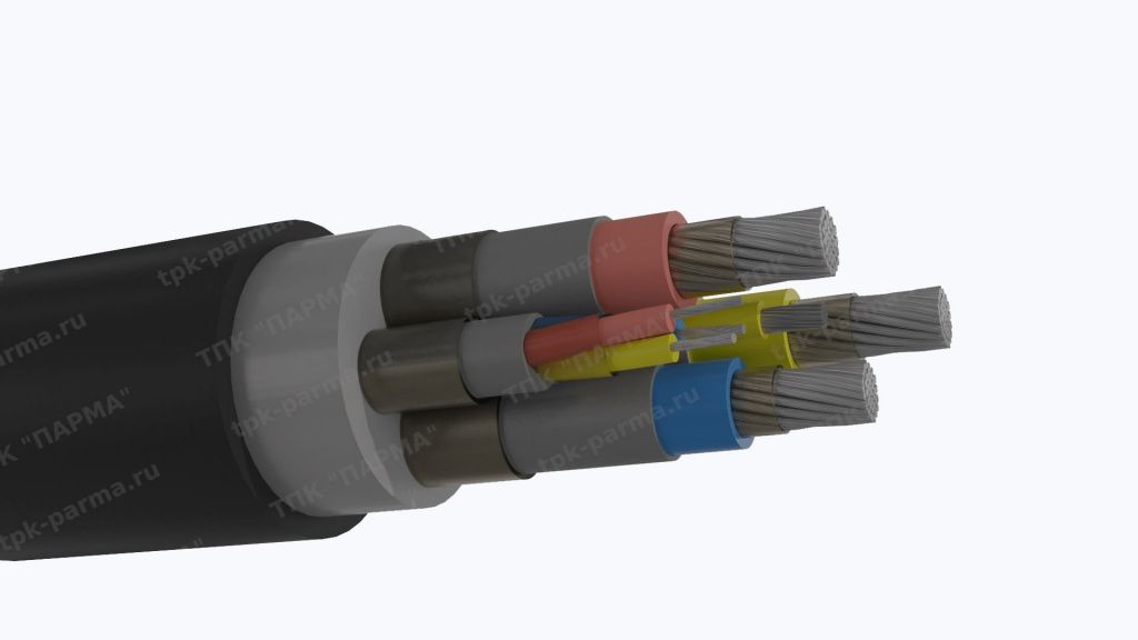 Фотография провода Кабель КГЭШ-Т 3х150+1х10+3х4,0