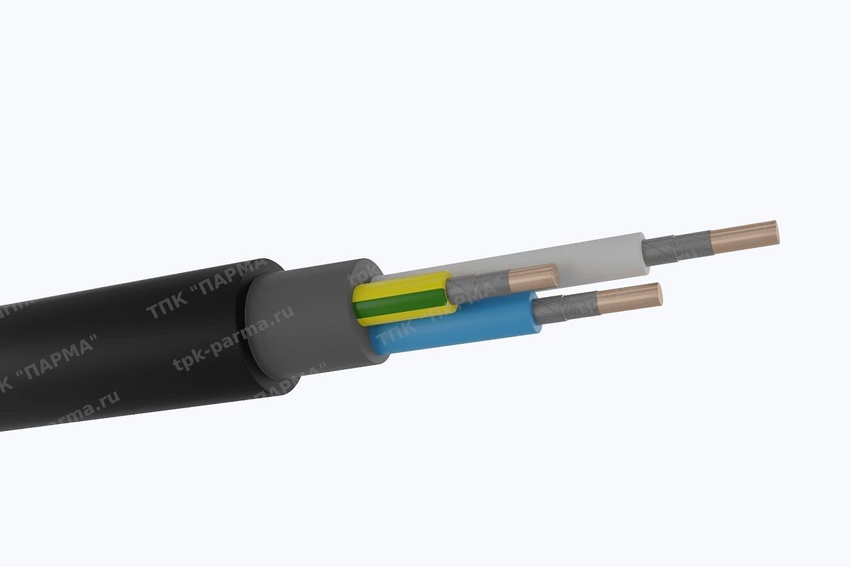 Фотография провода Кабель ПвВГнг(A)-FRLS 3х185+1х95 - 1кВ