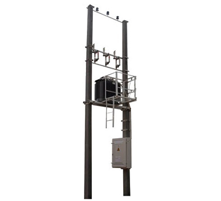 КТПс 25/6/0,4 двухстолбовая В/В