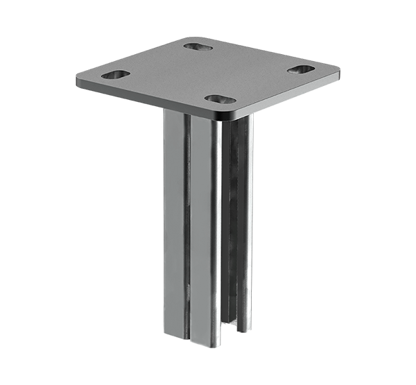 Страт-стойка двойная 41х41 PTSY24128 ZN