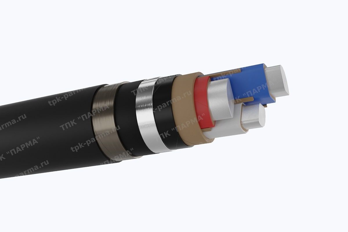 Фотография провода Кабель ААШнг 3х70 - 10кВ