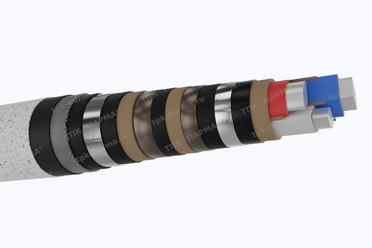Фотография провода Кабель ЦАСБл 3х25 - 10кВ