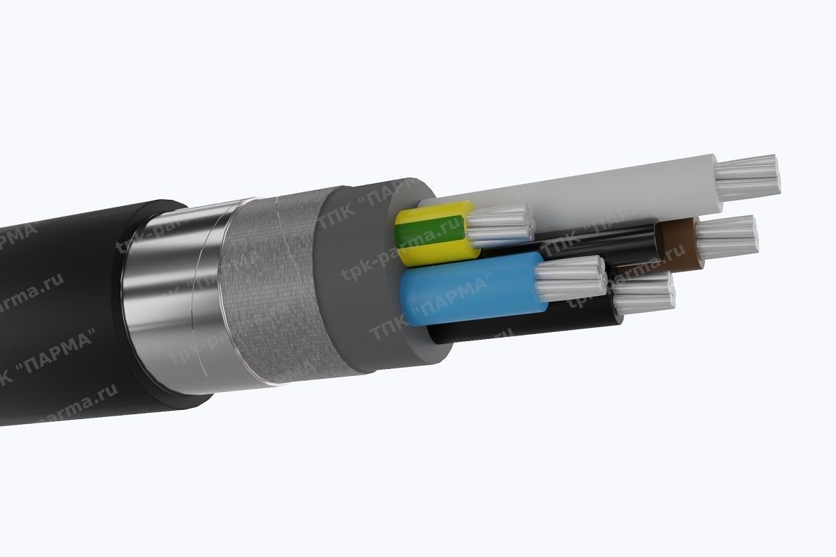 Фотография провода Кабель АПвБШвнг(A)-ХЛ 5х4 - 1кВ