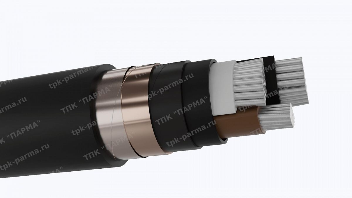 Фотография провода Кабель АВВГнг(A)-LS 3х95 - 6кВ